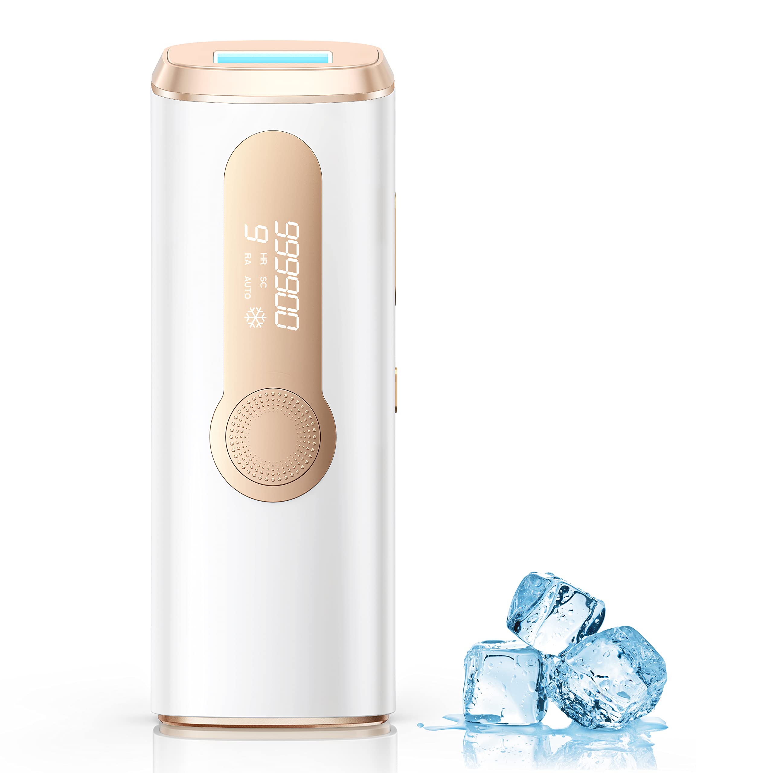 IPL Hair Removal, Laser Hair Removal with Cooling for Women and Men, AMOTAOS 3-in-1 At-Home Permanent Hair Removal Device 9 Levels Upgrade 999900 Flashes for Face Armpit Arm Bikini Line Leg Whole Body