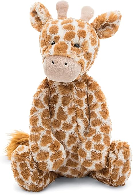Amazon Jellycat ジェリーキャット バシュフル ジラフ キリン ぬいぐるみ Large 36cm 並行輸入品 ぬいぐるみ おもちゃ
