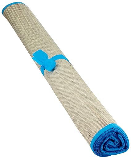 Amazon.com: Juego de 4 esterillas de paja para yoga, pícnic ...