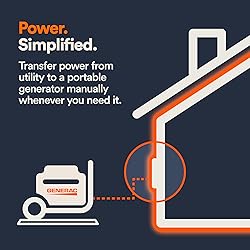Generac 6853 HomeLink Upgradeable 30 Amp Transfer