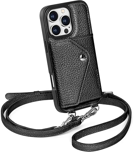 Alexander Ichael Caviar Phone Case And Wallet With Straps In