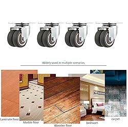 NERILEE 2" Heavy Duty Casters Wheels,Total Load
