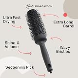 Olivia Garden Expert Blowout Speed Black Label Ceramic Round Brush 45 view 6