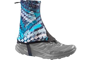likloks Low Gaiters for Hiking, Trail Running & Outdoor Adventures – Lightweight, Breathable & Adjustable – Shields Against Dust, Snow & Debris