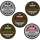 BaccOff, Premium Tobacco Free, Nicotine Free Snuff Alternative, Apple Pouches, Natural Pouches, Original Fine Cut, Straight P