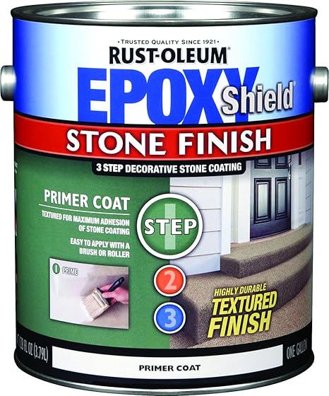 Rust Oleum 245688 Epoxy Shield Concrete Floor Paint Stone Finish