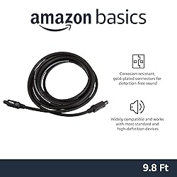 Amazon Basics Toslink Digital Optical Audio