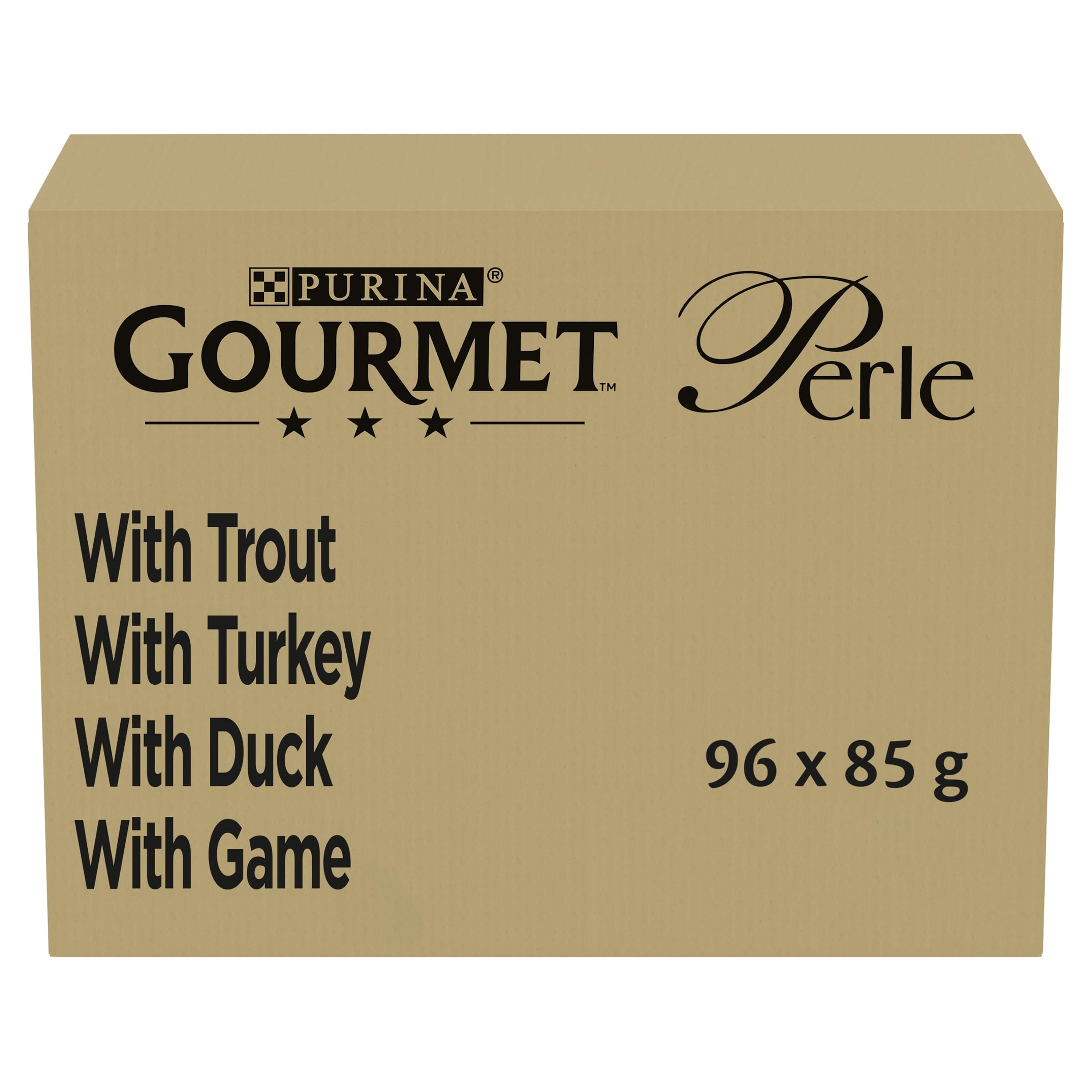 GOURMET Perle Country Medley Mini Fillets in Jelly Wet Cat Food 96x85g