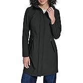 KARL LAGERFELD womens Bonded Tech Rain Wear Anorak