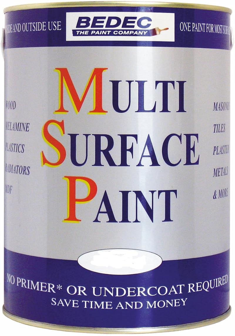 Bedec Soft Satin Multi-Surface Paint 750 ml Soft White