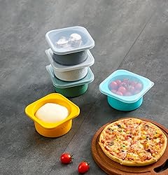 KEVJES Stackable Silicone Artisan Pizza Dough