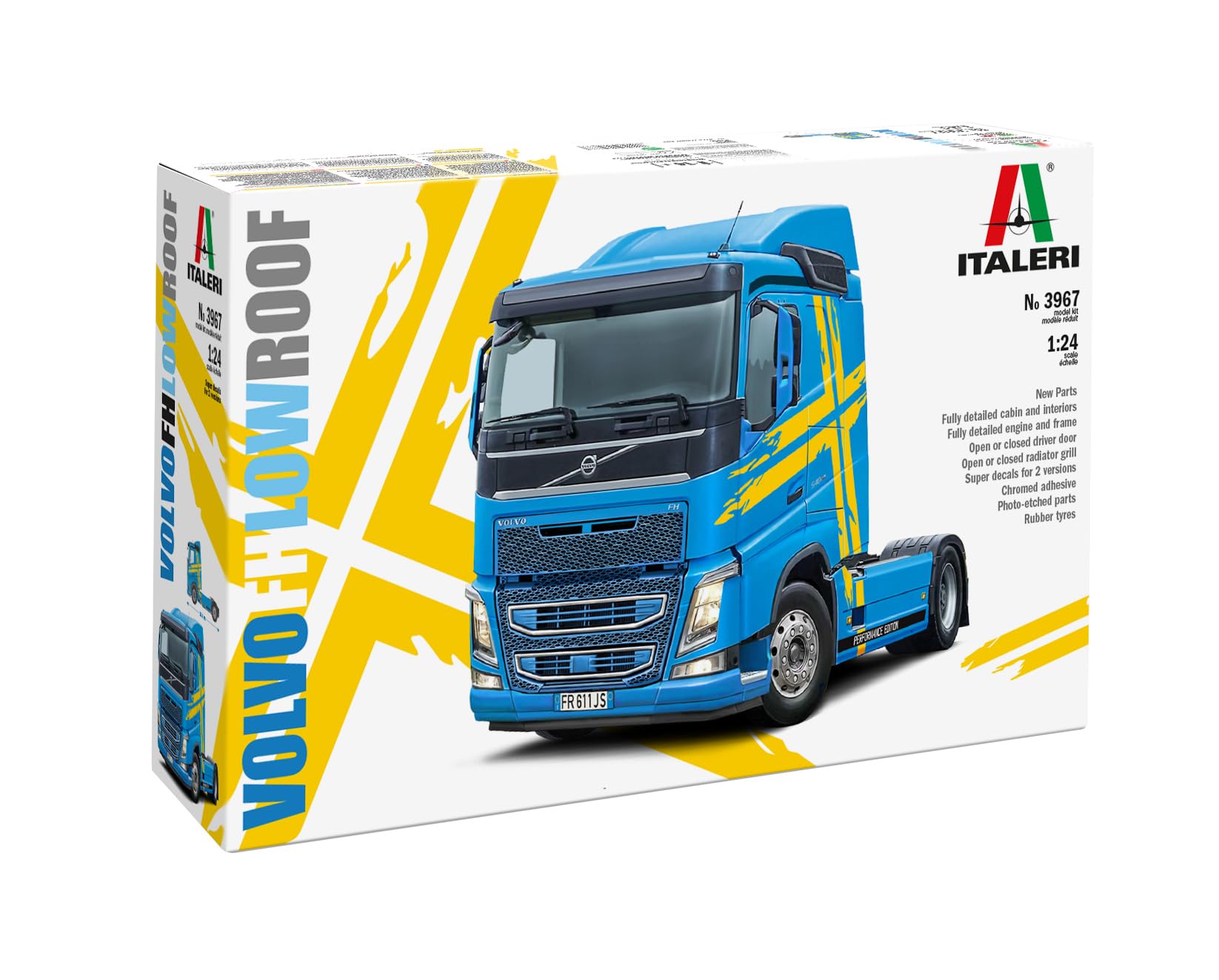 Italeri 3967 Volvo FH Low Roof 1:24 Model Kit