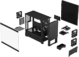 Fractal Design Pop Silent TG Black ATX Mid Tower Case With Fans view 2