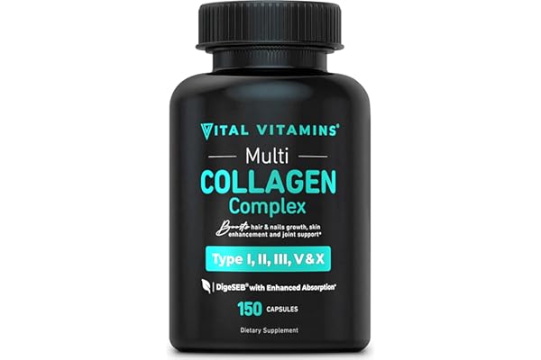 Vital Vitamins Multi Collagen for Women & Men