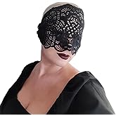 Full Face Black Lace Masquerade Masks for Women – Handmade Lace Mask Collection