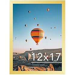 JCJMY 12x17 Picture Frame Gold for Wall