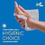 Scott Essential Hand Towels 2-Ply White 21.2 x 18.6 cm 12 clips x 220 sheets view 6