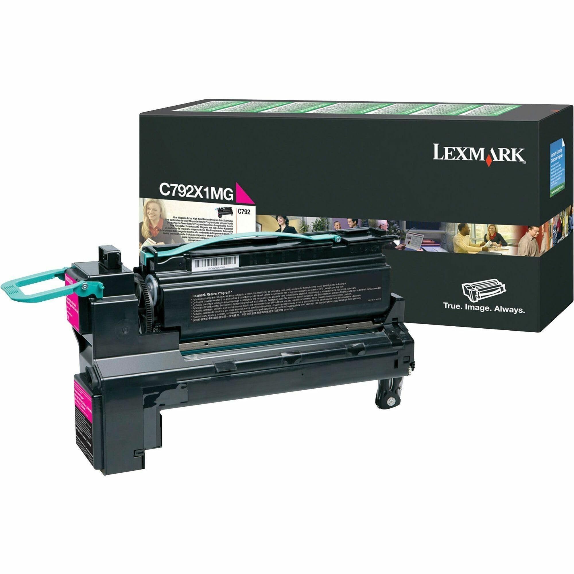 Lexmark - Toner cartridge - Extra High Yield - 1 x magenta - 20000 pages - LCCP, LRP