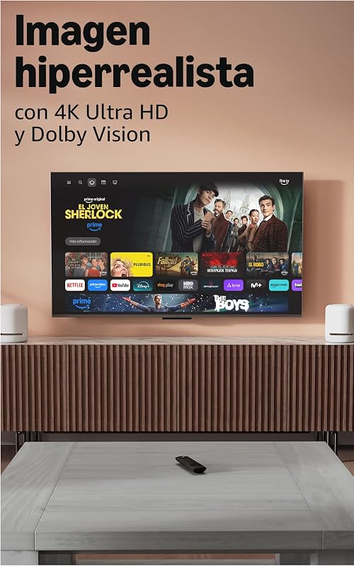 Fire TV Stick 4K Plus, compatível com Wi-Fi 6, Dolby Vision, Dolby Atmos e HDR10+, encontra séries mais rapidamente com Alexa+