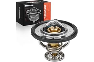 A-Premium Engine Coolant Thermostat Compatible with Honda Accord, Odyssey, Pilot & Hyundai Santa Fe & Kia Amanti & Toyota Tun