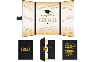Vlipoeasn 2026 Graduation Guest Book Alternative, Black Gold Class of 2026 Graduation Party Decorations, Graduation Signature