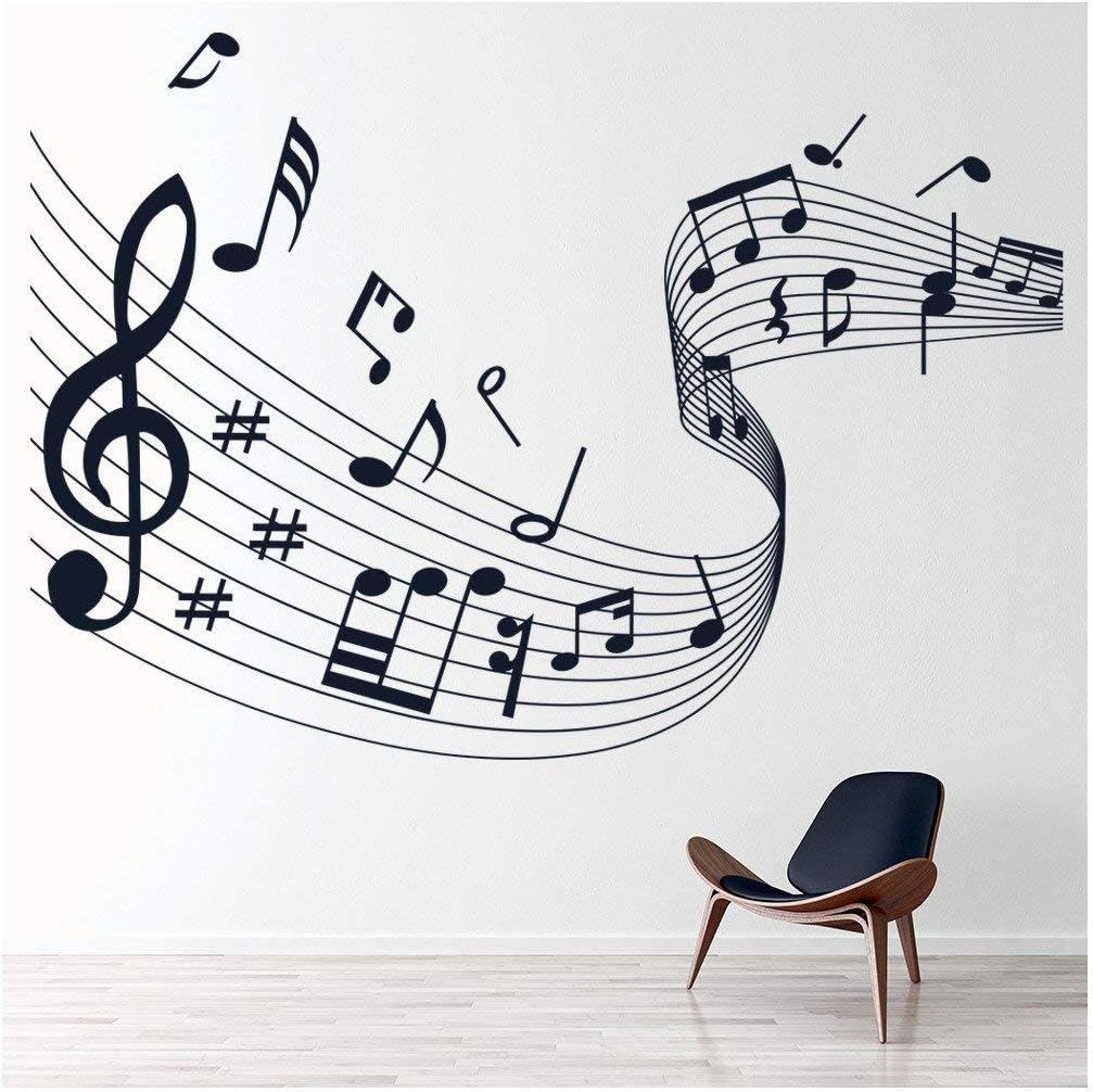 azutura Music Score Musical Notes Wall Decal Sticker Available in 5