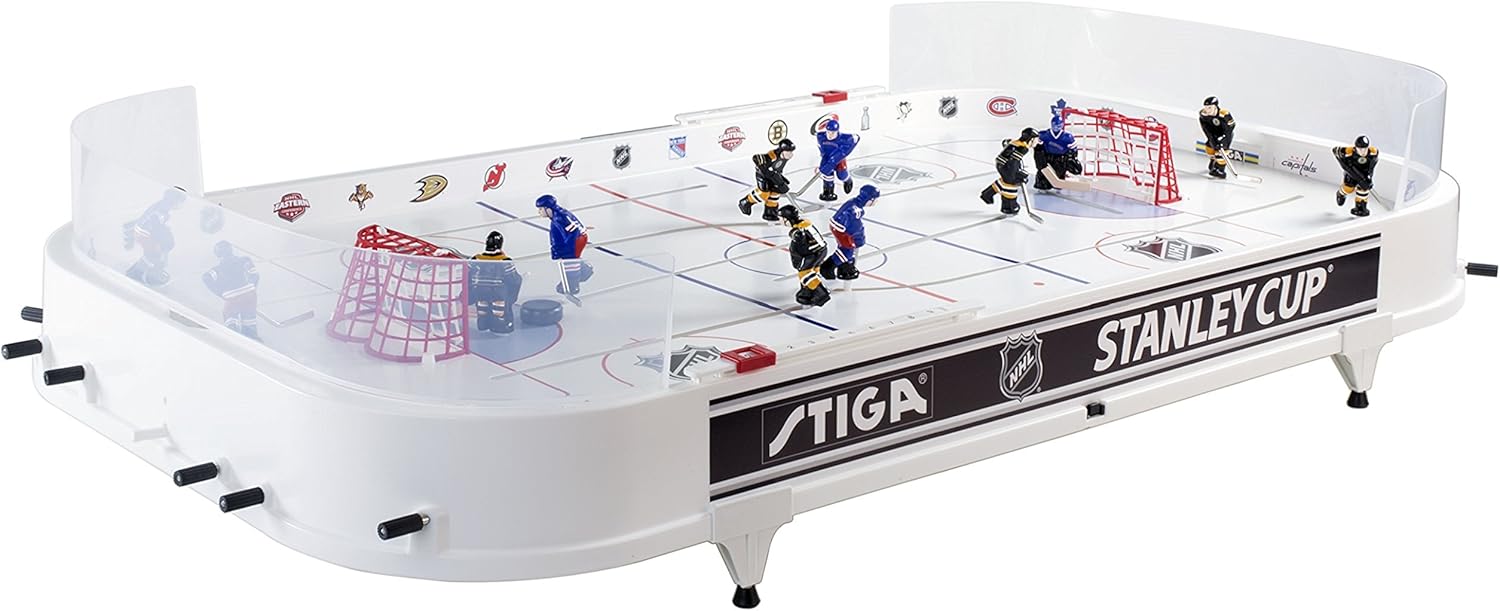 NHL Stanley Cup Hockey Table Game (Detroit Red Wings / Toronto Maple Leafs) : Air Hockey Equipment : Sports & Outdoors
