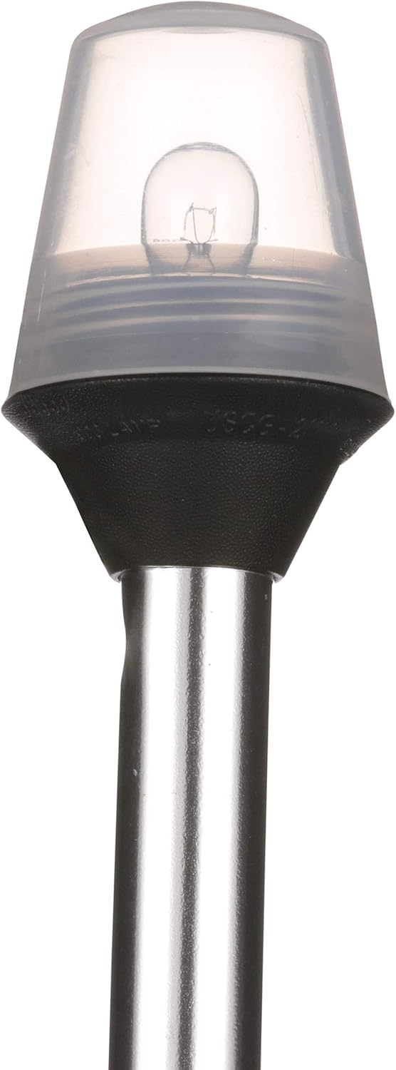 Attwood Stowaway Pole Light with Plug-in Base : Boating Navigation Lights : Sports & Outdoors