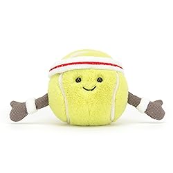 Jellycat Amuseables Tennis Ball Stuffed Toy, 3.5