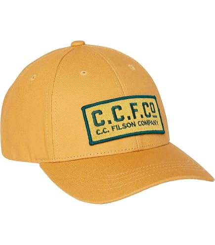 Filson Smokey Bear Low-Profile Cap Dark Green/Smokey One Size at