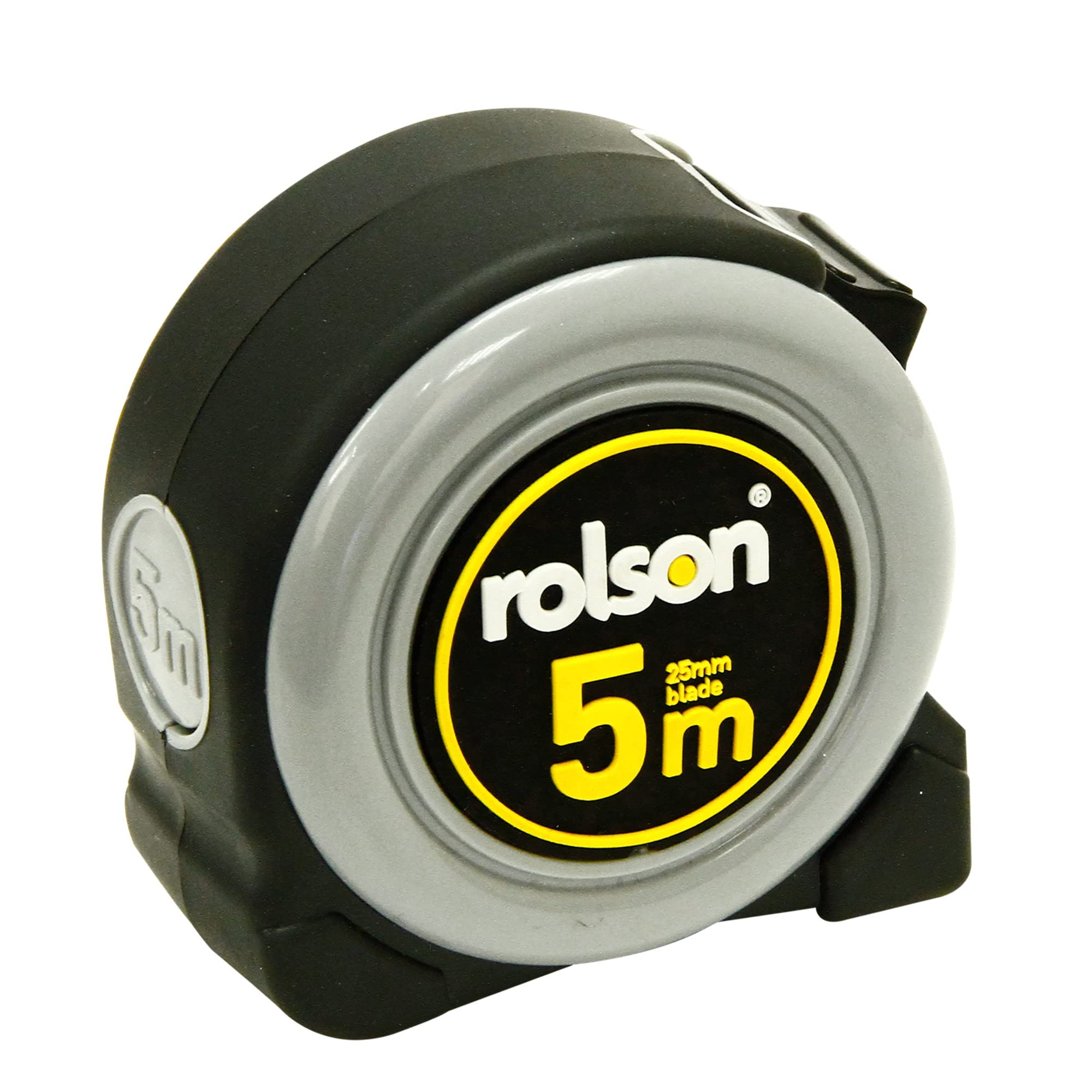 Rolson 50571 5 m x 25 mm Tape Measure with Magnetic Tip