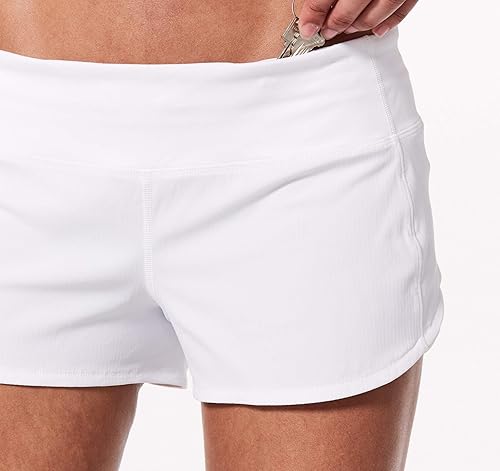 Lululemon Run Speed Up Short (White, 6) in Oman Whizz Active Shorts
