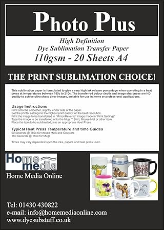 pre printed sublimation sheets