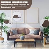 Yelanon Felt Furniture Pads 278 Pcs Self Adhesive Brown Floor Protectors view 7
