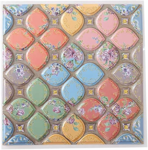 Diy 3d Mosaik Fliesenaufkleber Wandaufkleber Kuche Bad Fliesenfolie Klebefolie