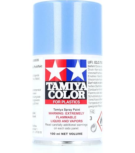Amazon.com: Tamiya TAM86003 86003 PS-3 Light Blue Spray Paint