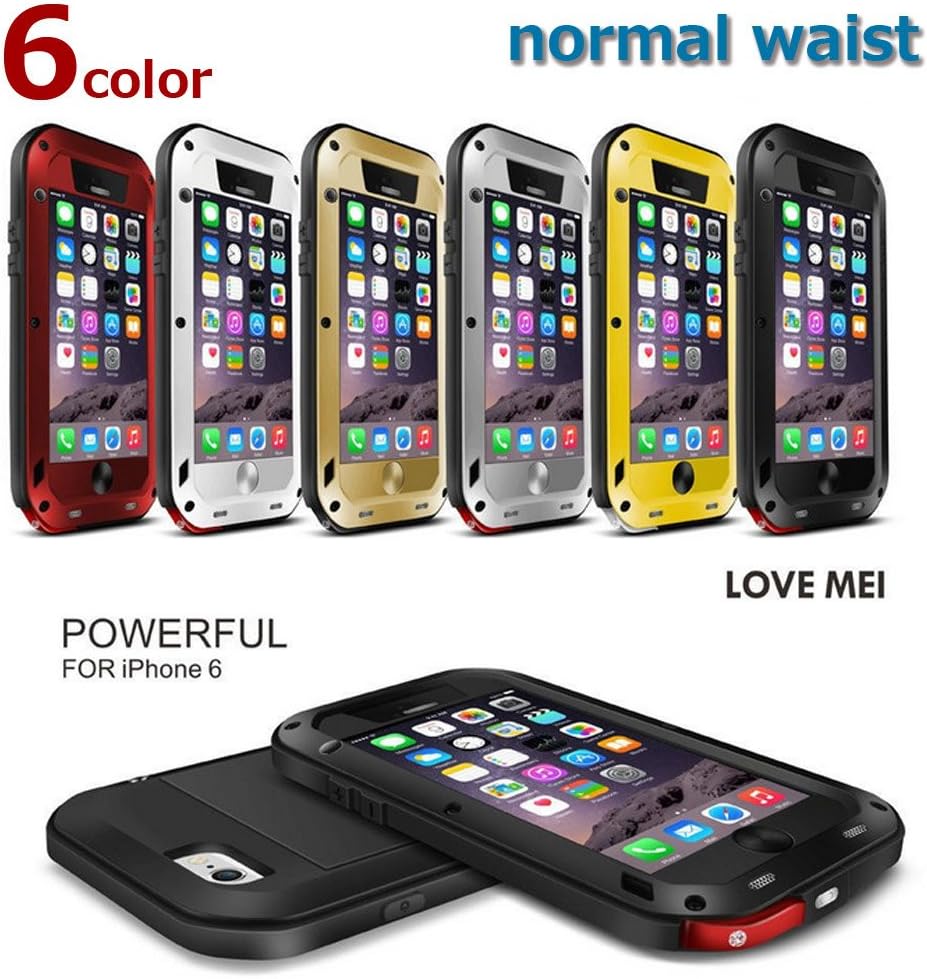 Amazon Iphone6ケース 4 7インチ 最強ケース 耐衝撃 防塵 防水 黒 ケース カバー 通販