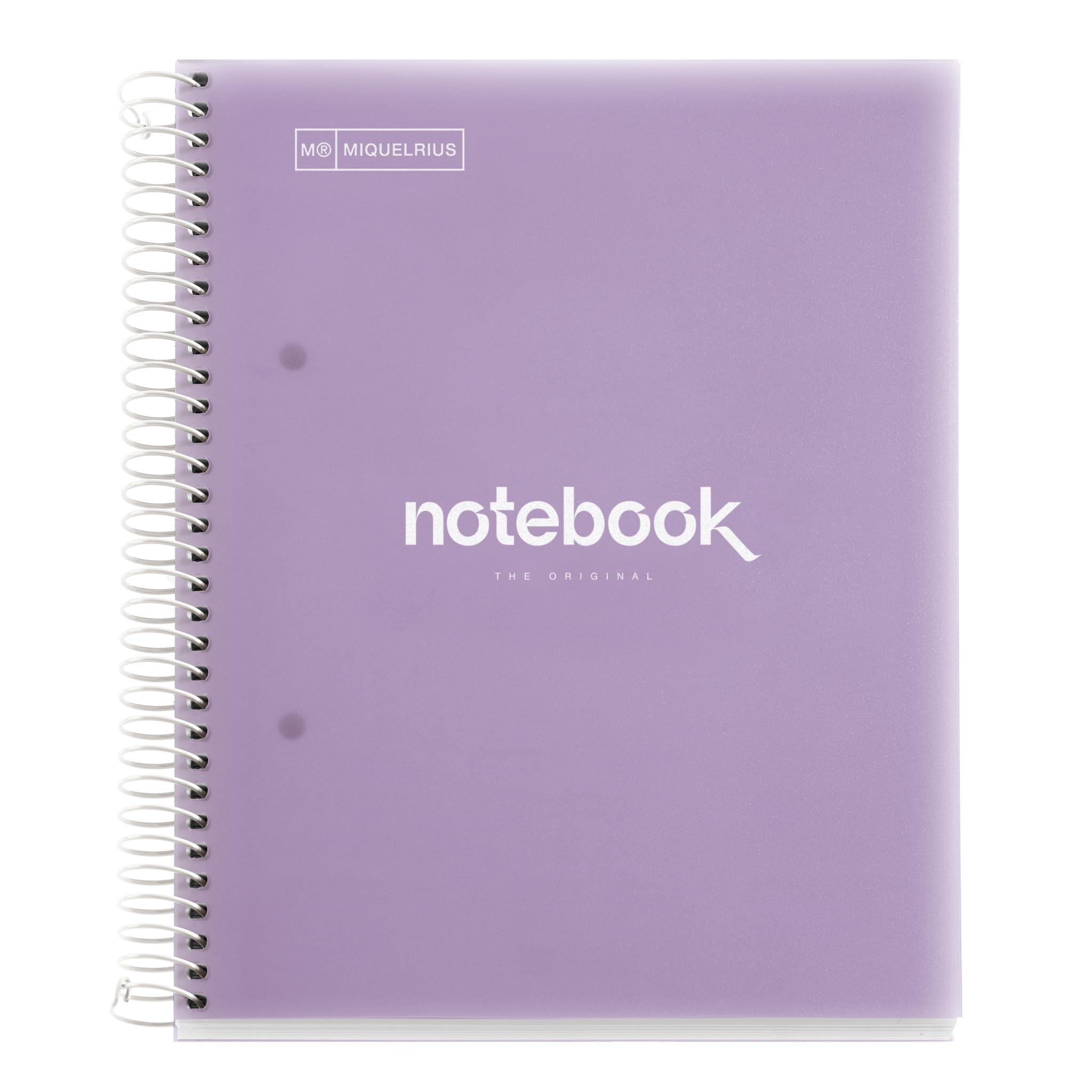 Miquelrius Notebook Spiral Binding Notebook 5 Emotions Cover PP DIN A5 Micro-Perforated 120 Sheets