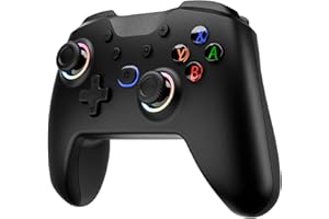 Diswoe Wireless Switch Controller for Switch/Lite/OLED Controller, Switch Controller with a Mouse Touch Feeling on Back Buttons, Extra Switch Pro Controller with Wake-up,Programmable, Turbo Function