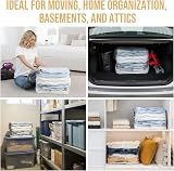 TAILI Extra Large Vacuum Storage Bags Cube 8 Jumbo 3-5 Quilts Duvets view 6