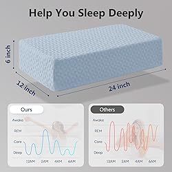 COLDHUNTER Cube Pillow Pro for Side Sleepers Memory