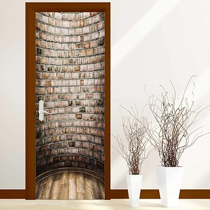 Amazon Com L Qn Creative Door Stickers Bedroom Doors Room