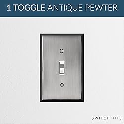 Switch Hits Antique Pewter Outlet Wall Plate | 1