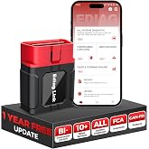 KINGBOLEN Ediag Link OBD2 Scanner Bluetooth, Bidirectional Scan Tool | 10+ Hot Resets, All System Diagnostic Tool for iOS &amp; Android,Code Reader for Cars and Trucks,FCA &amp; CAN FD,1 Year Free Update