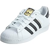 adidas Originals womens Superstar Sneaker, White/Black/White, 9.5 US