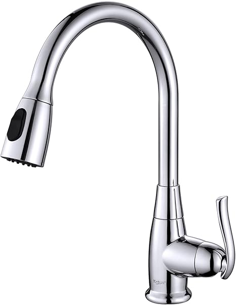 Kraus Kpf 2230ch Single Lever Pull Out Kitchen Faucet Chrome