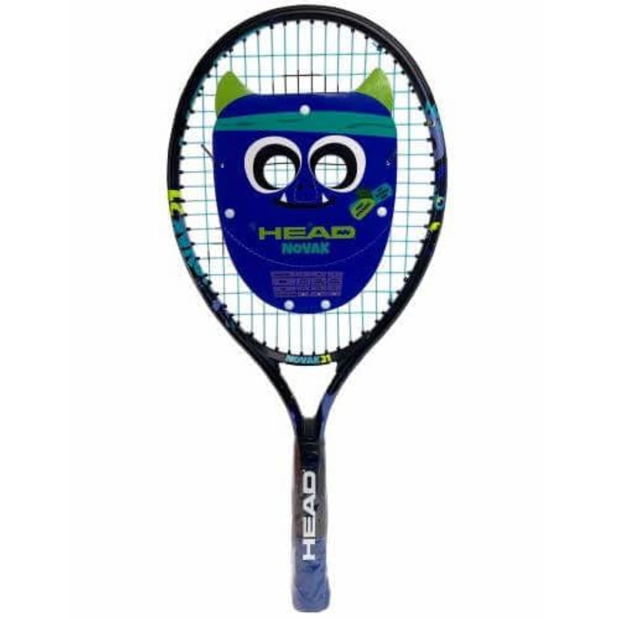 HEAD Novak 21 Tennis Racket, Black, 4-6 Years