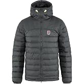 Fjällräven Expedition Pack Down Hoodie Jacket Men's Winter Insulated Coat, Basalt, XL