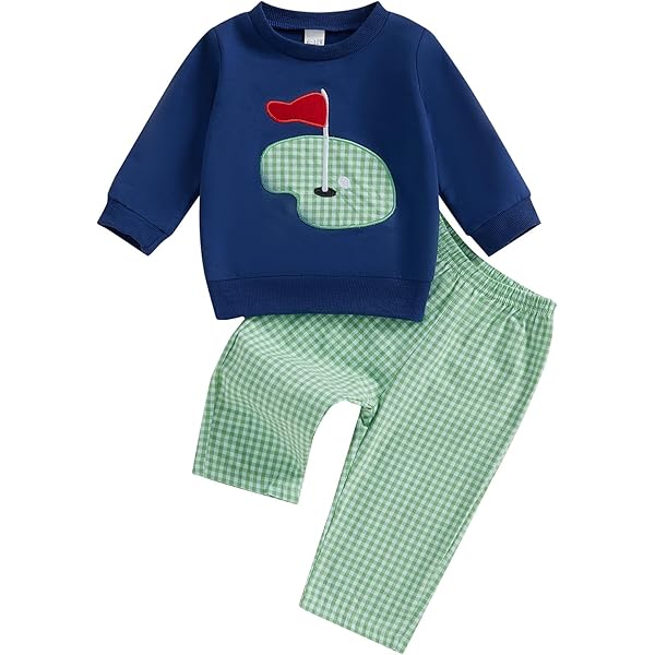 Conjunto De 2 Piezas De Sudadera De Camión De Bomberos Para Bebé Y Niño, Pantalones De Cuadros Rojos, 2 Piezas, Ropa De Cumpleaños, Otoño E Invierno, Azul
