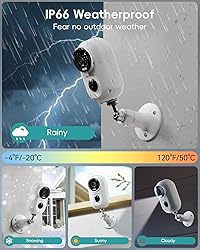 ZUMIMALL Security Cameras Wireless Outdoor with